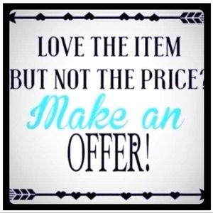 **MAKE ME AN OFFER**